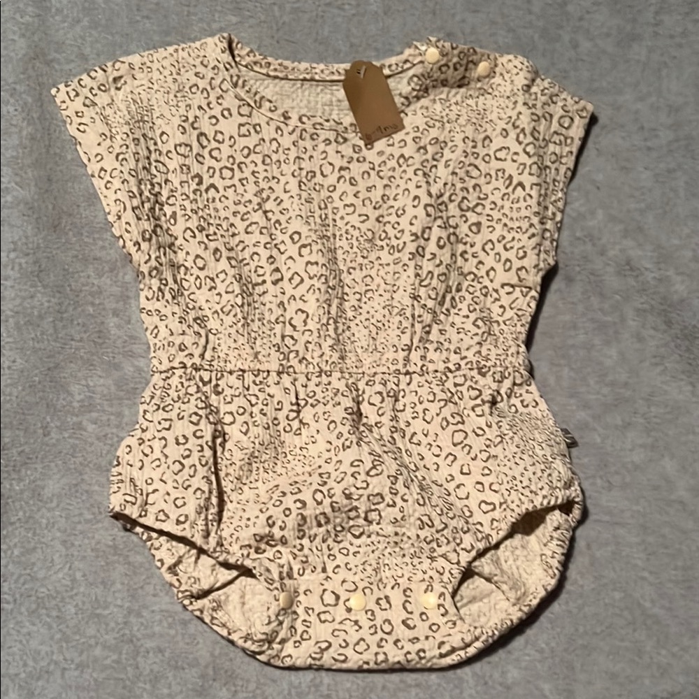 Zara Baby Leopard Print Romper